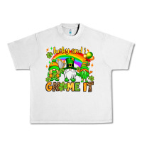 Lunar Rock St. Patrick's Lucky and i gnome it Urban Heavy Tee - OliviaCreatesArt