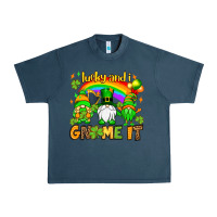 Midnight Navy St. Patrick's Lucky and i gnome it Urban Heavy Tee - OliviaCreatesArt
