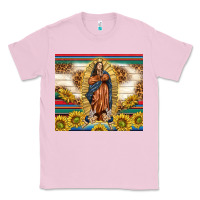 Bubblegum Pink our lady of guadalupe Classic Tee - TumblerDesignByShophia