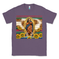 Lavender our lady of guadalupe Classic Tee - TumblerDesignByShophia