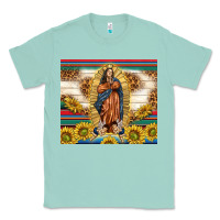 Seafoam our lady of guadalupe Classic Tee - TumblerDesignByShophia