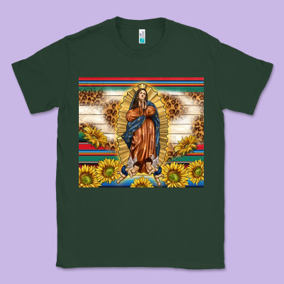 Our Lady Of Guadalupe Classic Tee Designed By Tumblerdesignbyshophia