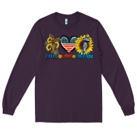 Plum Fatih love freedom Long Sleeve Tee - FaDigitalArtStudio