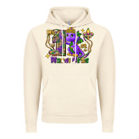Vintage Artic Dragon my first Mardi Gras Vintage Hoodie - FaDigitalArtStudio