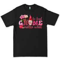 Black Be kind gnome matter what Valentine's Day Premium Tee - HowdyJamesFarm