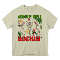 Mossy Jingle bell rockin' Heavy Core Tee - NancyCooperArtShop