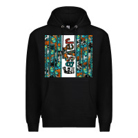 Black easter Premium Hoodie - CowhideDigitalArt