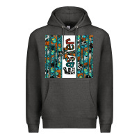 Charcoal Heather easter Premium Hoodie - CowhideDigitalArt
