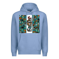 Colony Blue easter Premium Hoodie - CowhideDigitalArt