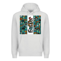 Dove Grey easter Premium Hoodie - CowhideDigitalArt