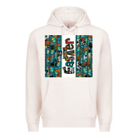 Pale Pink easter Premium Hoodie - CowhideDigitalArt