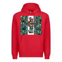 Red easter Premium Hoodie - CowhideDigitalArt