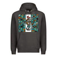 Smoke easter Premium Hoodie - CowhideDigitalArt
