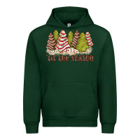 Forest Green tis the season little debbie tree cakes Urban Hoodie - JahusDesignShop