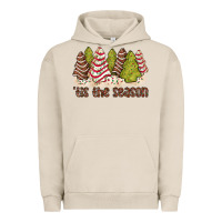 Pigment French Oak tis the season little debbie tree cakes Urban Hoodie - JahusDesignShop