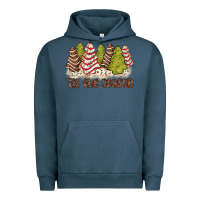 Pigment Midnight Navy tis the season little debbie tree cakes Urban Hoodie - JahusDesignShop