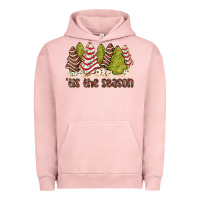 Pigment Salmon tis the season little debbie tree cakes Urban Hoodie - JahusDesignShop