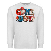 Oatmeal Heather game day baseball Premium Sweatshirt - AdoDesignShop