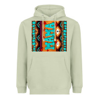 Matcha aztec leopard glitter Heavyweight Hoodie - AdoDesignShop