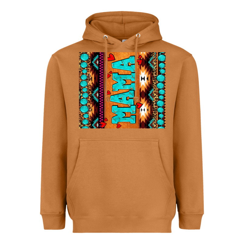 Aztec Leopard Glitter Heavyweight Hoodie by AdoDesignShop | Teevron