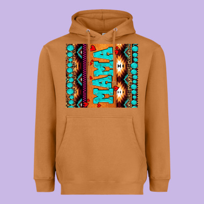 Aztec Leopard Glitter Heavyweight Hoodie Designed By Adodesignshop