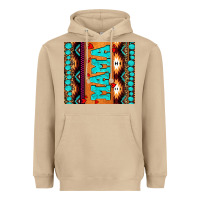 Mushroom aztec leopard glitter Heavyweight Hoodie - AdoDesignShop