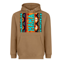 Toasted Coconut aztec leopard glitter Heavyweight Hoodie - AdoDesignShop