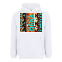 White aztec leopard glitter Heavyweight Hoodie - AdoDesignShop