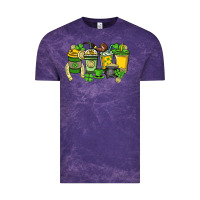 Cloud Purple St. Patrick's Day coffee cups Vintage Tee - HowdyJamesFarm