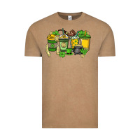 Vintage Coffee St. Patrick's Day coffee cups Vintage Tee - HowdyJamesFarm