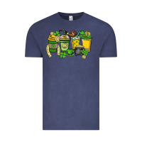 Vintage Denim St. Patrick's Day coffee cups Vintage Tee - HowdyJamesFarm