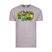 Vintage Zinc St. Patrick's Day coffee cups Vintage Tee - HowdyJamesFarm