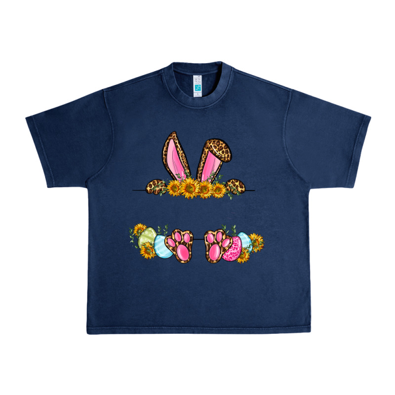 Western Easter Bunny Name Frame Urban Heavy Tee by OliviaCreatesArt | Teevron