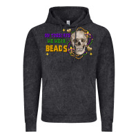 Vintage Black On tuesdays we wear beads skull Vintage Hoodie - FaDigitalArtStudio