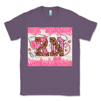 Lavender nurse rn Classic Tee - TumblerDesignByShophia