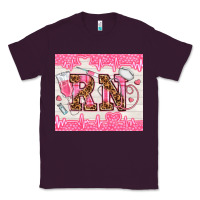 Plum nurse rn Classic Tee - TumblerDesignByShophia