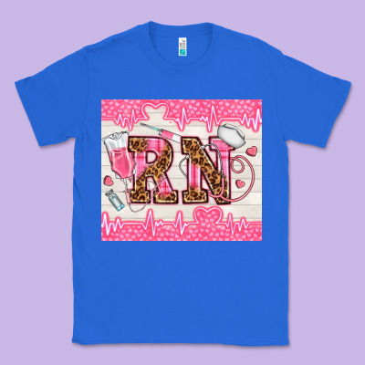 Nurse Rn Classic Tee Designed By Tumblerdesignbyshophia
