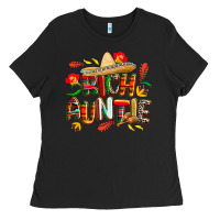 Black cinco de mayo rich auntie Ladies Tee - CowGirlArtShop