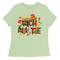 Matcha cinco de mayo rich auntie Ladies Tee - CowGirlArtShop