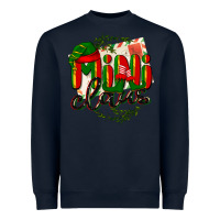 Navy mini claus christmas Heavyweight Sweatshirt - BarkalooDesign