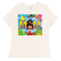 Bone Messy bun Autism mom 20oz skinny tumbler Ladies Tee - TumblerDesignByShophia