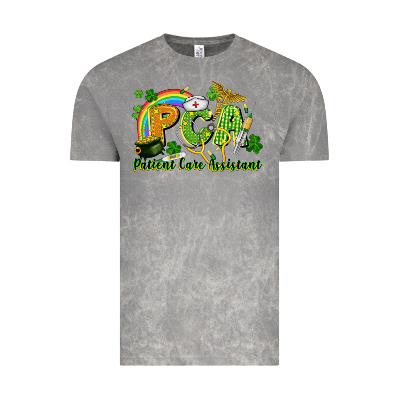 Pca Patient Care Assistant St. Patrick's Day Vintage Tee by CowGirlArtShop | Teevron