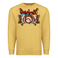 Baseball Mom Premium Sweatshirt | Teevron