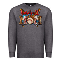 Charcoal Heather baseball mom Premium Sweatshirt - AdoDesignShop