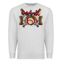 Dove Grey baseball mom Premium Sweatshirt - AdoDesignShop