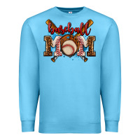 Ocean Blue baseball mom Premium Sweatshirt - AdoDesignShop