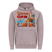 Vintage Zinc weekends coffee and camping frappe coffee Vintage Hoodie - FaDigitalArtStudio