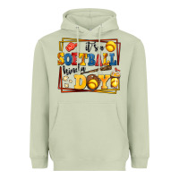 Matcha its a softball kinda day Heavyweight Hoodie - AdoDesignShop