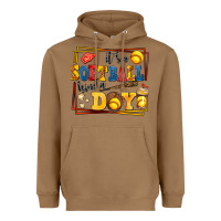 Toasted Coconut its a softball kinda day Heavyweight Hoodie - AdoDesignShop