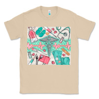 Mushroom nurse medical equipment Classic Tee - TumblerDesignByShophia